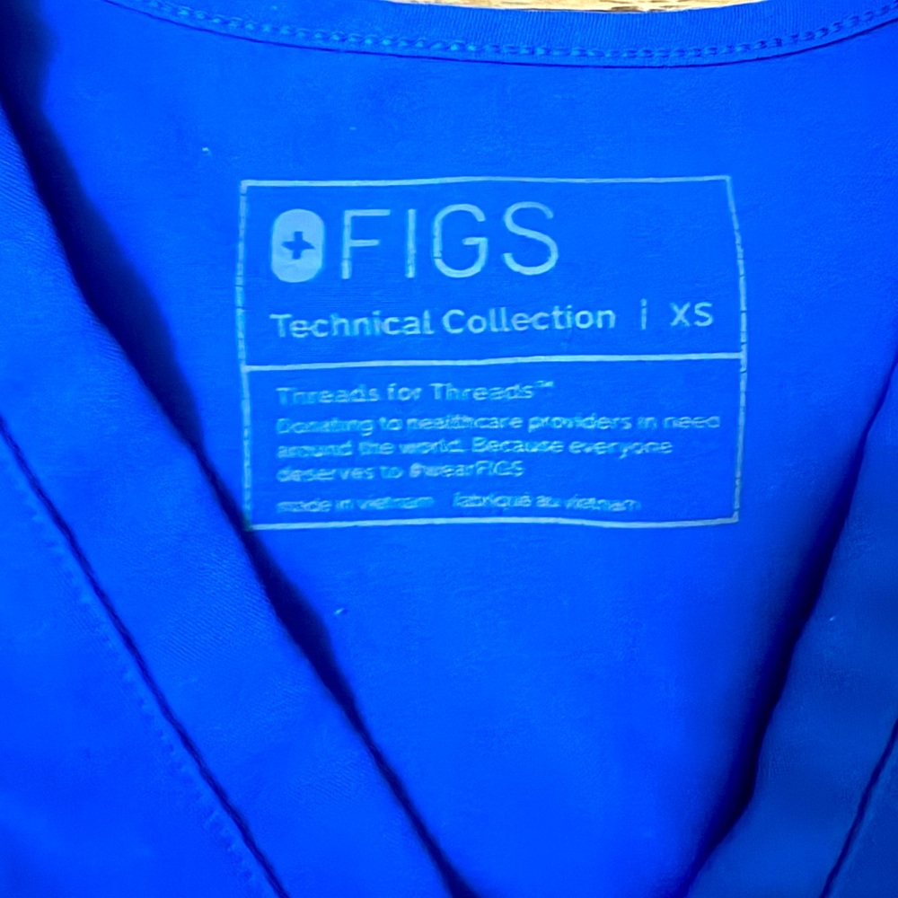Figs Technical Collection Scrub Set Blue
